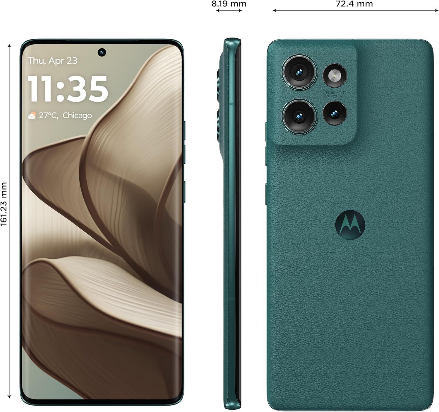 Motorola Edge 50 5G - 12GB RAM, 512GB Storage, Snapdragon 7 Gen 1 | Jungle Green