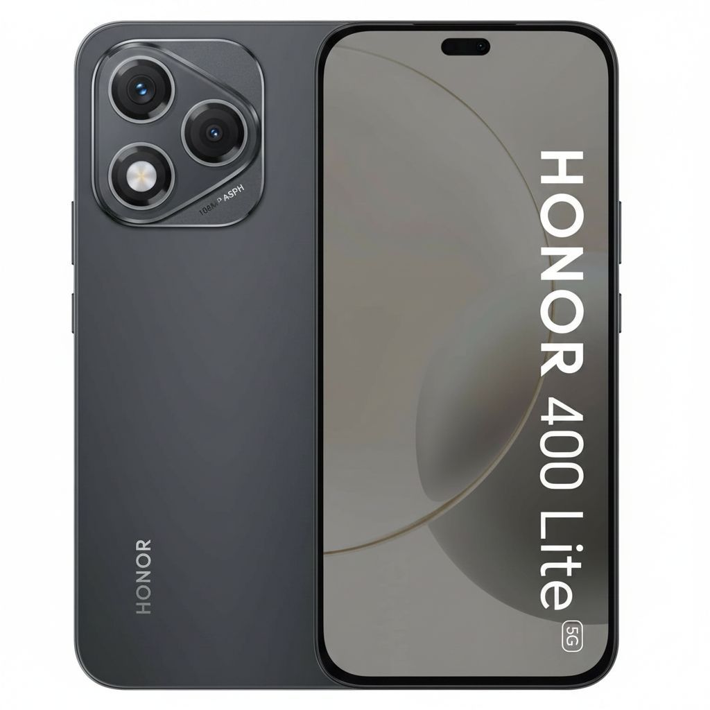 HONOR 400 Lite 5G - 256GB, 108MP Camera, 120Hz AMOLED Display|Black