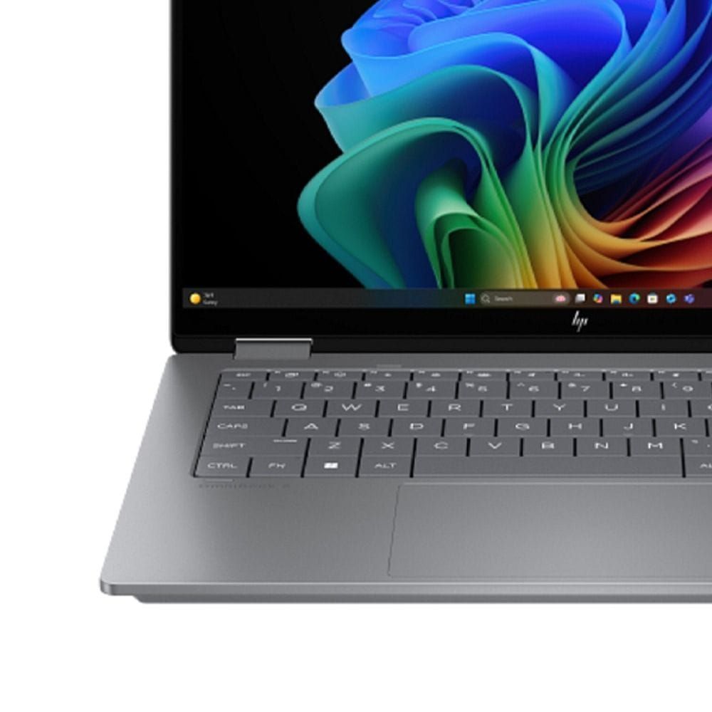 HP OmniBook X Flip 14-inch 2-in-1 AI Laptop, AMD Ryzen AI 5 340, 16GB RAM, 512GB SSD, 2K OLED Touchscreen, Windows 11 Home | CH4E5EA