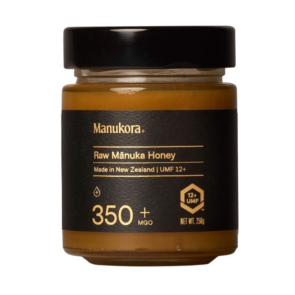 Manukora Raw ManukaHoney, MGO 350+, Pure New Zealand Manuka Honey - 250g
