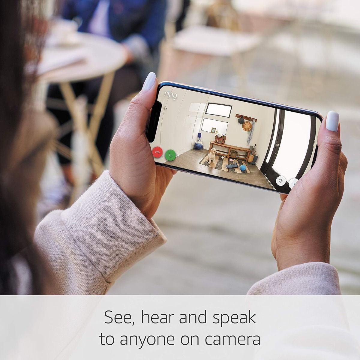 Ring Stick Up Cam 2-Pack (Plug-In & Battery), HD Security Camera System, Two-Way Talk, Motion Detection, Indoor & Outdoor Home Monitoring