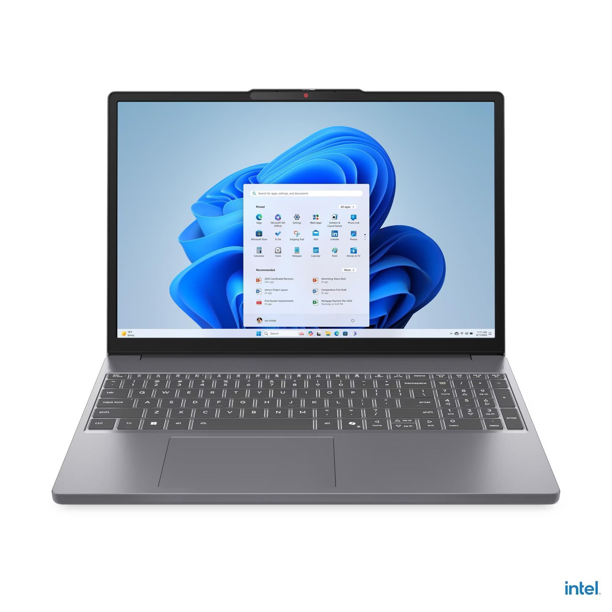 Lenovo IdeaPad Slim 3 15IRH10 15.3-inch Laptop, Intel Core i5-13420H, 8GB RAM, 512GB SSD, WUXGA IPS 60Hz Display - Luna Grey | 83K1015AAX