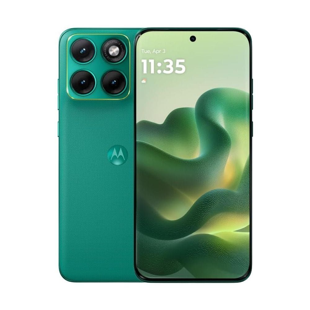 Motorola Edge 70 Fusion 5G Smartphone, 12GB RAM, 256GB Storage, Dual SIM, High-Performance Display | Sporting Green - PBBE0005AE XT2605-2