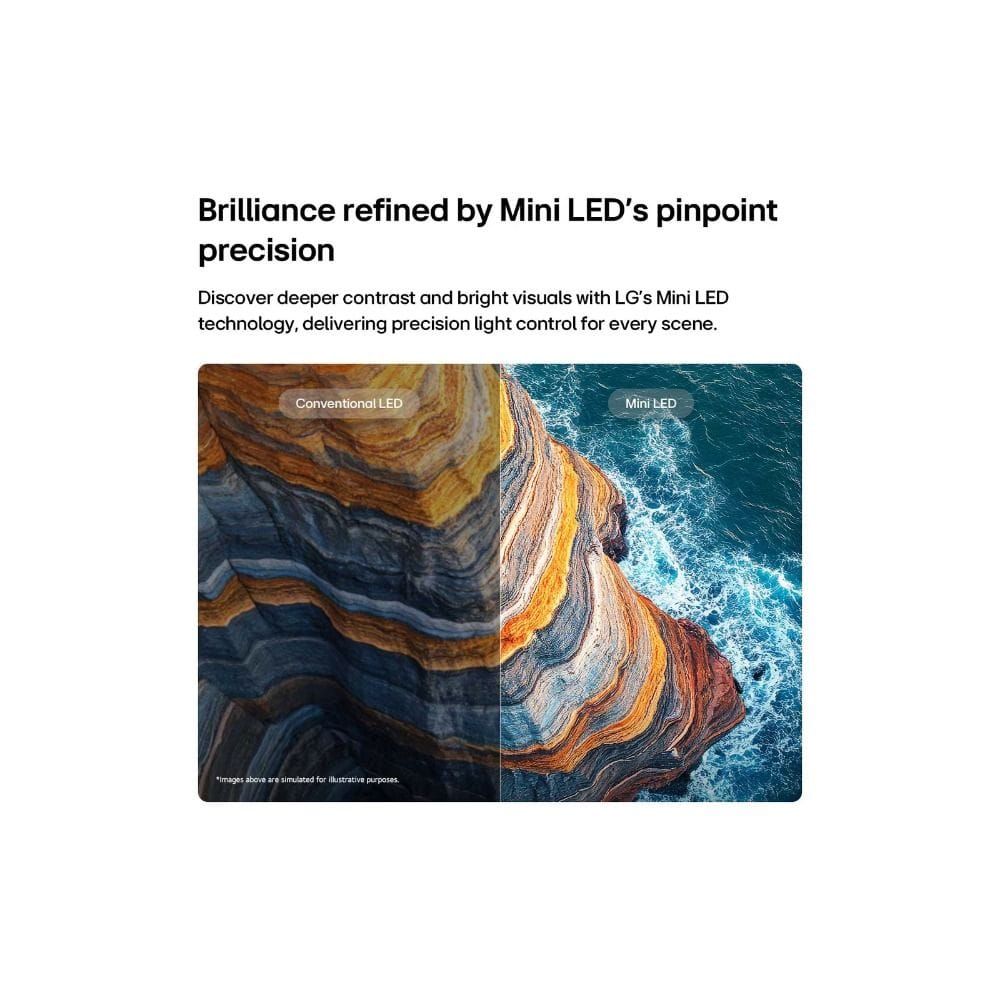 LG 55-Inch QNED evo Mini LED 4K Smart TV, α7 AI Processor 4K Gen9, Dynamic QNED Color, webOS AI | 55QNED72B6T.AMRG