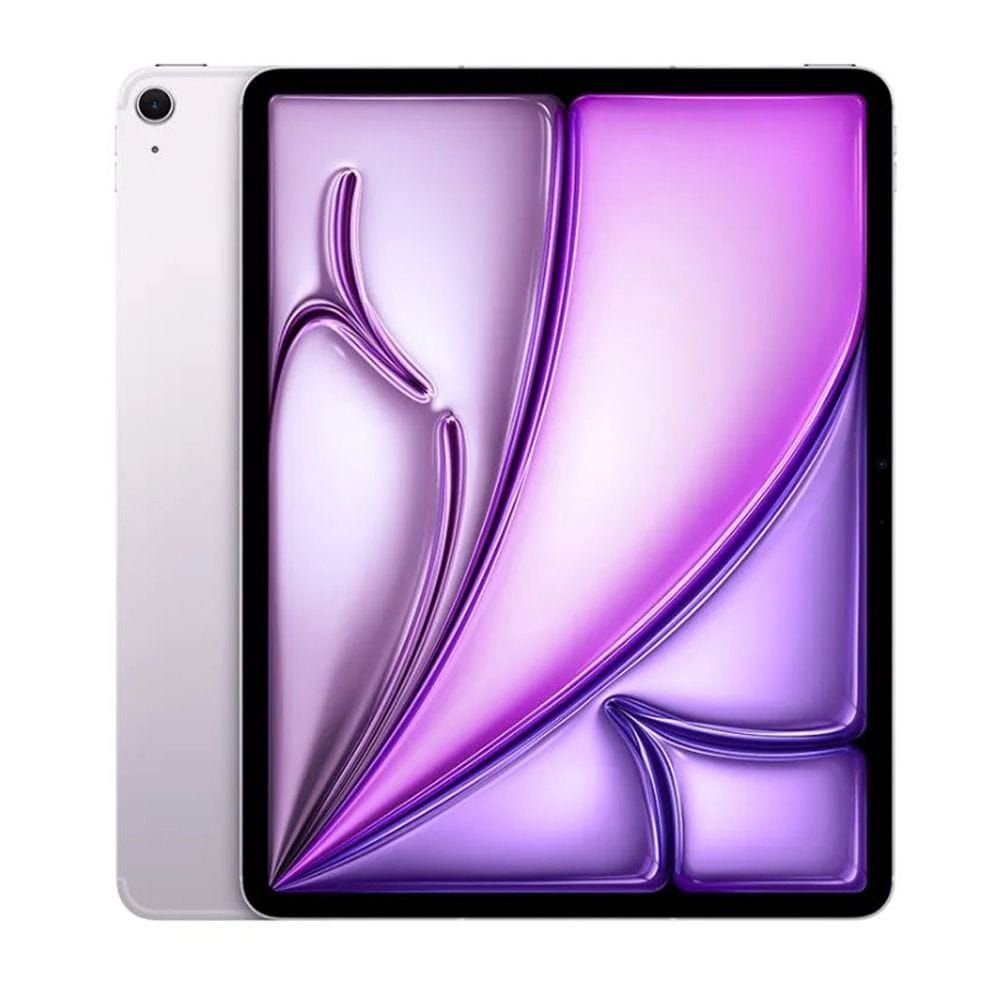 Apple iPad Air 13-inch Wi-Fi + Cellular Tablet, M4 Chip, 128GB Storage, Liquid Retina Display, Apple Intelligence, Touch ID | Purple - MH9G4AB/A