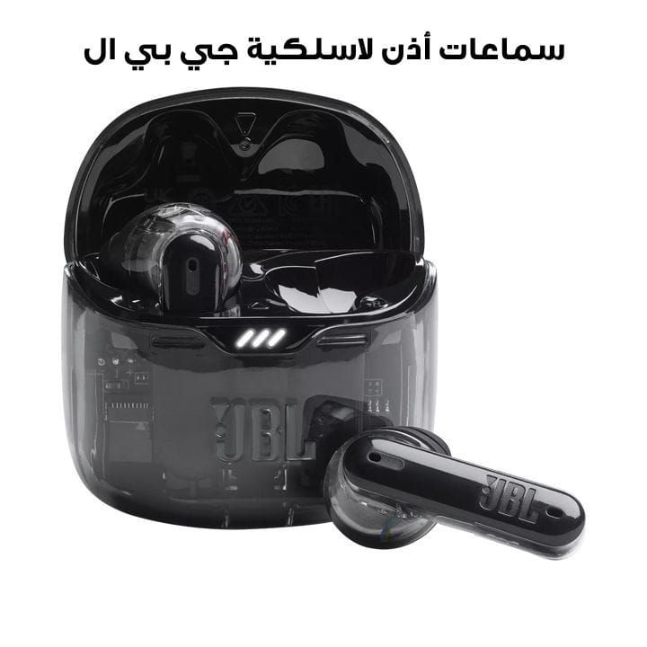 سماعات أذن لاسلكية مع إلغاء الضوضاء جي بي إل تيون فليكس - إصدار الشبح الأسود