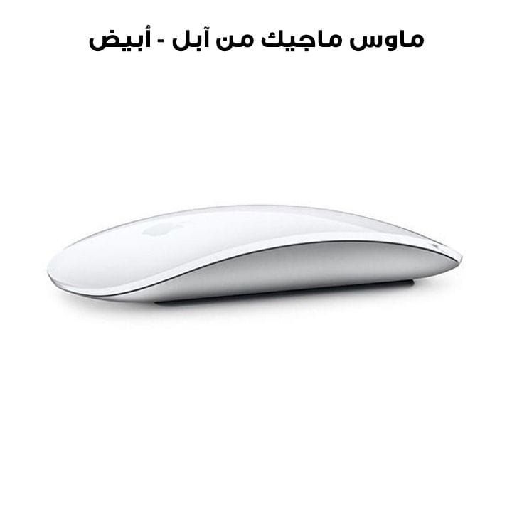 Apple Magic Mouse, Multi Touch Surface, Wireless Connectivity, Rechargeable Built In Battery - White - MK2E3ZM/A