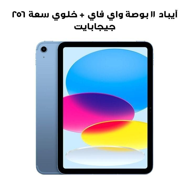 Apple Wi-Fi + Cellular iPad 256GB 11 Inch, All-Day Battery Life, Perfect For Streaming, Liquid Retina Display - Blue - MD7L4AB/A