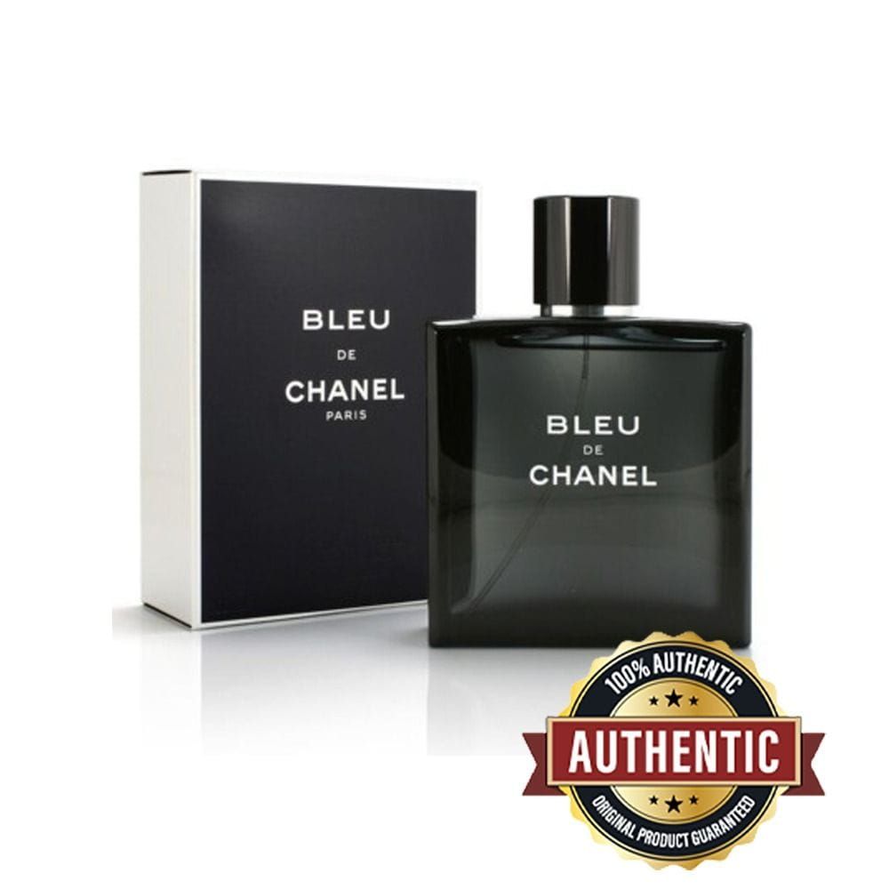 Chanel Bleu de Chanel Eau de Toilette for Men, Woody Aromatic Fragrance - 100ml