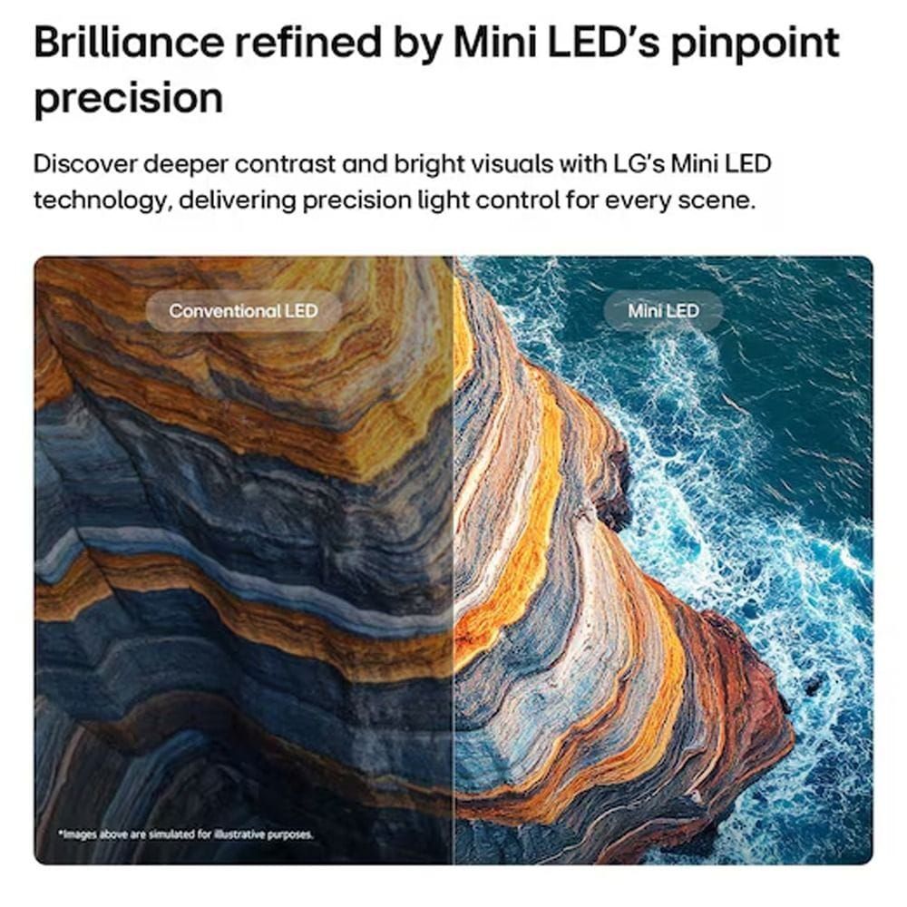 LG 75 Inch AI QNED Mini LED 4K Smart TV - Dynamic QNED Color, Alpha 7 AI Processor Gen9, 60Hz VRR, WebOS | 75QNED72B6T.AMRG