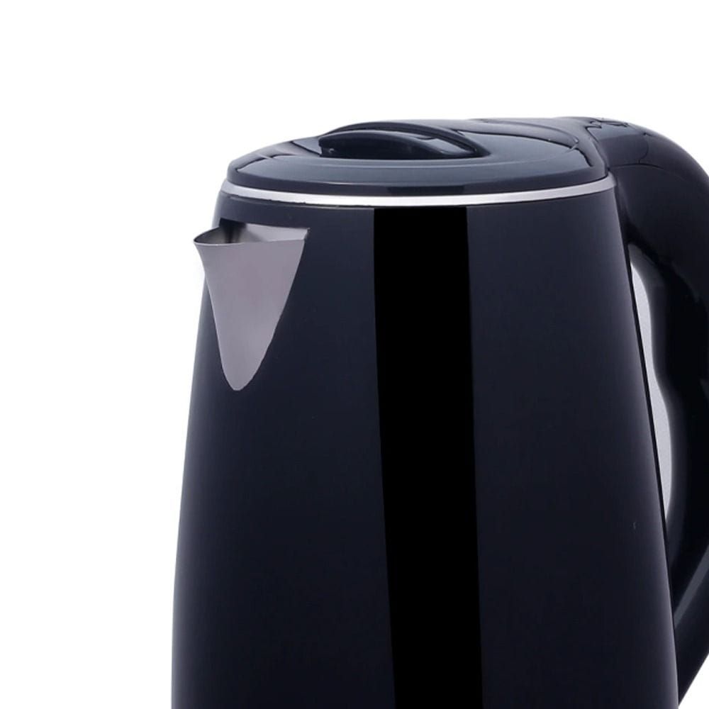 Clikon Double Wall Electric Kettle, 1.8L Capacity, 1500W, Fast Boiling, Double-Wall Insulation, Cordless Design | Grey - CK5127