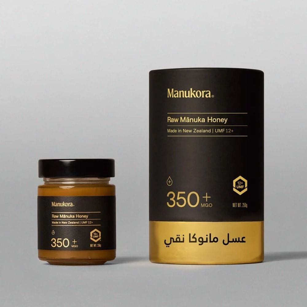 Manukora Raw ManukaHoney, MGO 350+, Pure New Zealand Manuka Honey - 250g