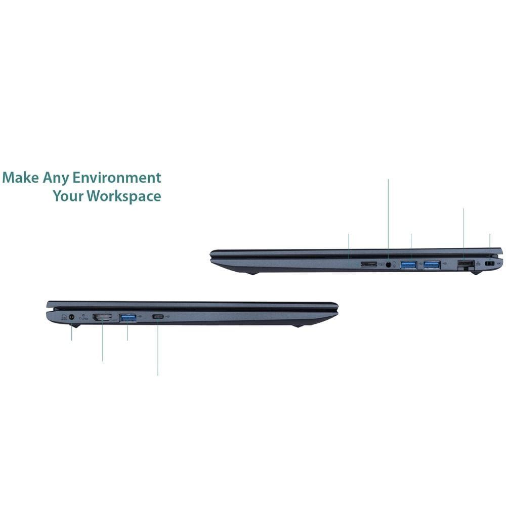 Dynabook Satellite Pro C50-K 15.6" FHD Laptop, Intel Core 3 100U, 8GB RAM, 256GB SSD, Windows 11 Pro | Blue - PSY29E-4VT022AR