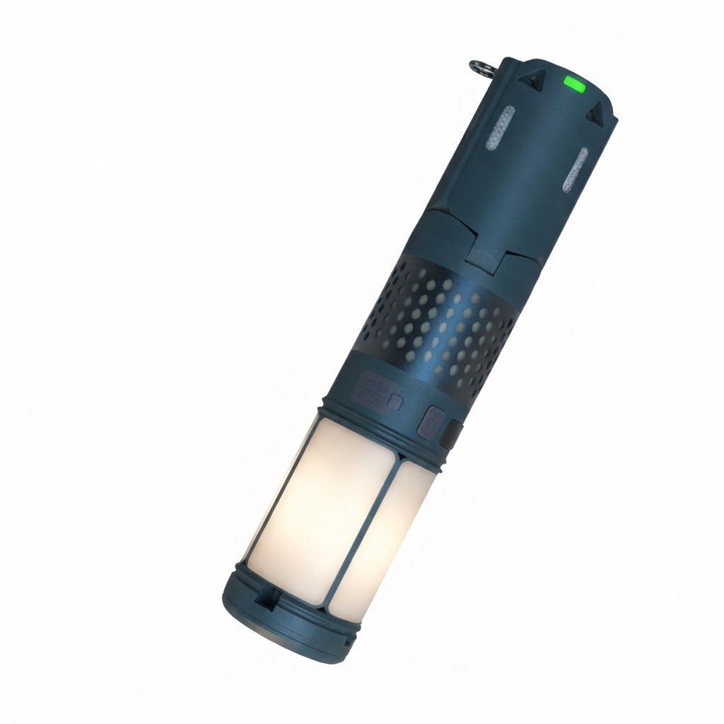 Toby's CPL-T25 Rechargeable Camping Lamp, 4800 Lumens LED Lantern, 7800mAh Battery, Adjustable Height, Portable Work Light