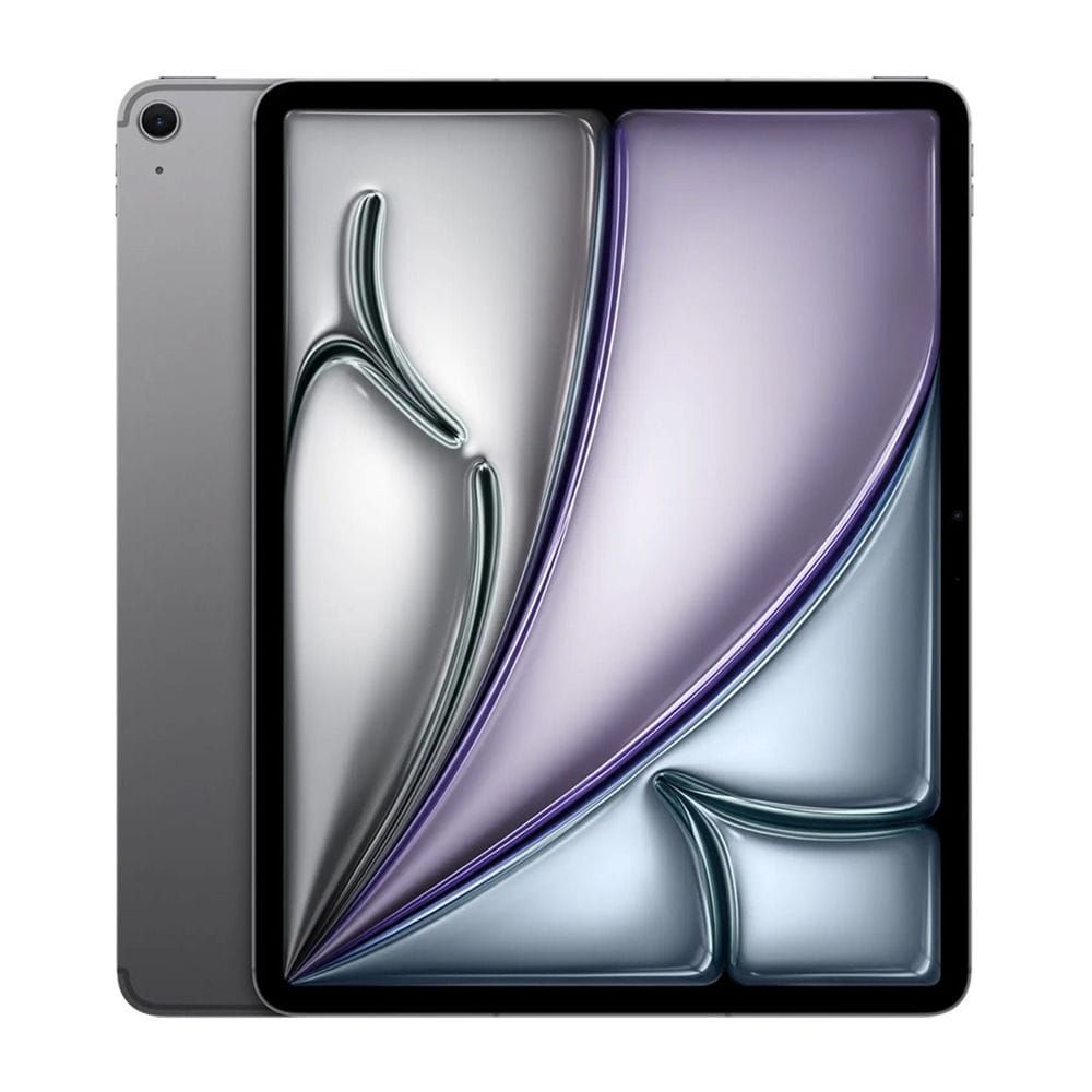 Apple iPad Air 13-inch Wi-Fi + Cellular Tablet, M4 Chip, 256GB Storage, Liquid Retina Display, Apple Intelligence, Touch ID | Space Grey - MH9H4AB/A
