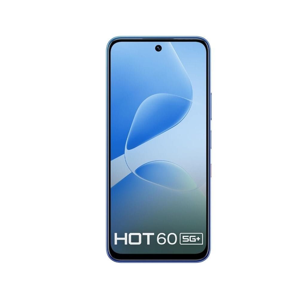 Infinix Hot 60 5G Smartphone (X6726B) 128GB+6GB RAM, MediaTek Dimensity 7060, 6.7" 120Hz Display, 50MP Camera, 5200mAh Battery | Shadow Blue
