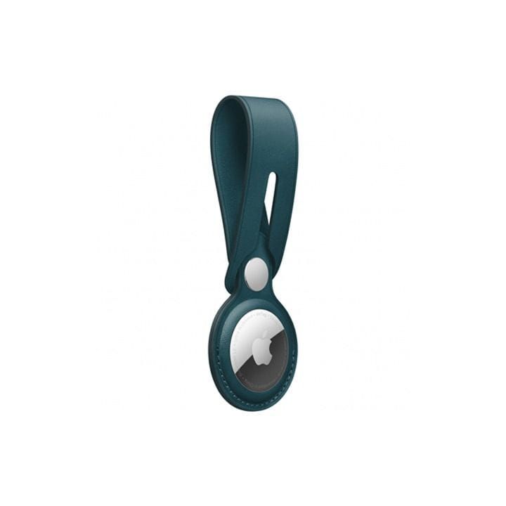 Apple AirTag Leather Loop, Stylish And Functional, Lightweight And Practical, Loop Design for Easy Attachment - Baltic Blue