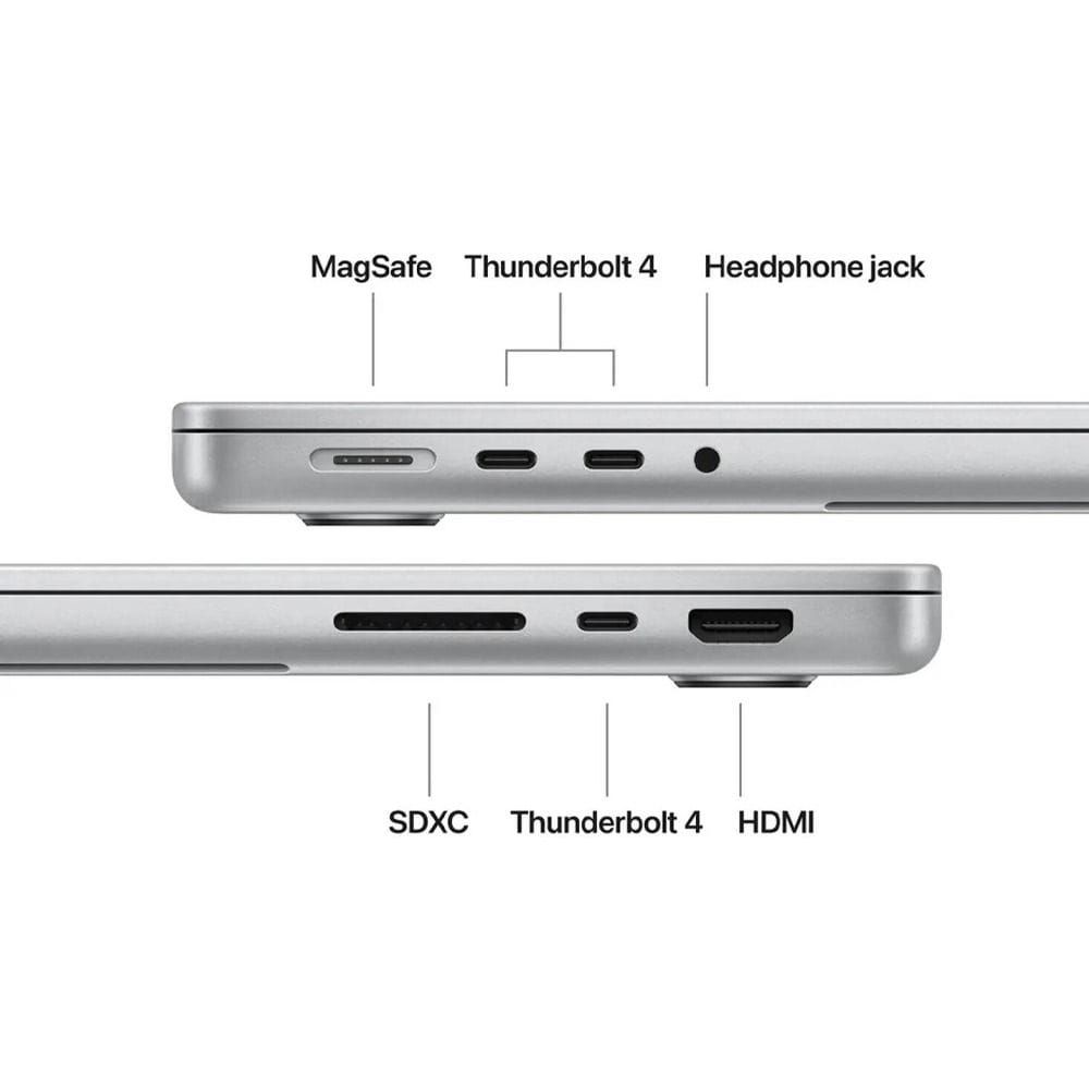Apple MacBook Pro 14-inch Laptop, M5 Pro Chip, 15-Core CPU & 16-Core GPU, 24GB RAM, 1TB SSD, Liquid Retina XDR Display | Silver - MGDN4AB/A
