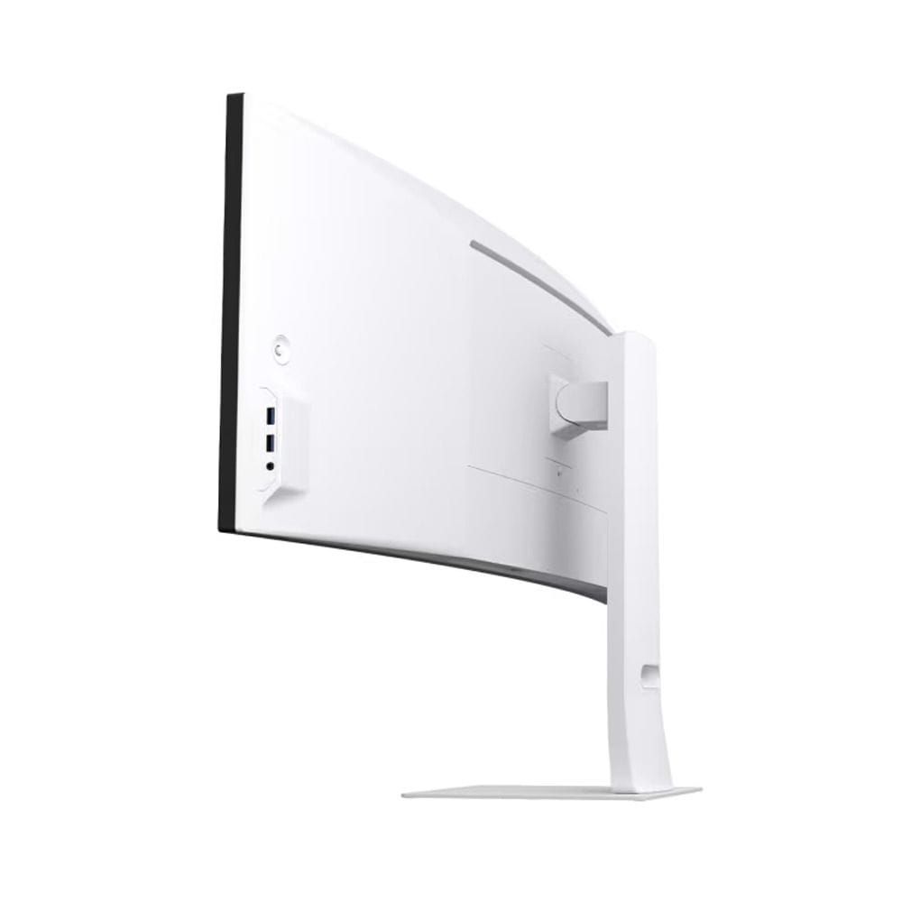 LG 49" UltraWide Curved Dual QHD Nano IPS Monitor, 5120x1440 Display, 144Hz Refresh Rate, USB-C Connectivity | White - 49U950A-W.AMA