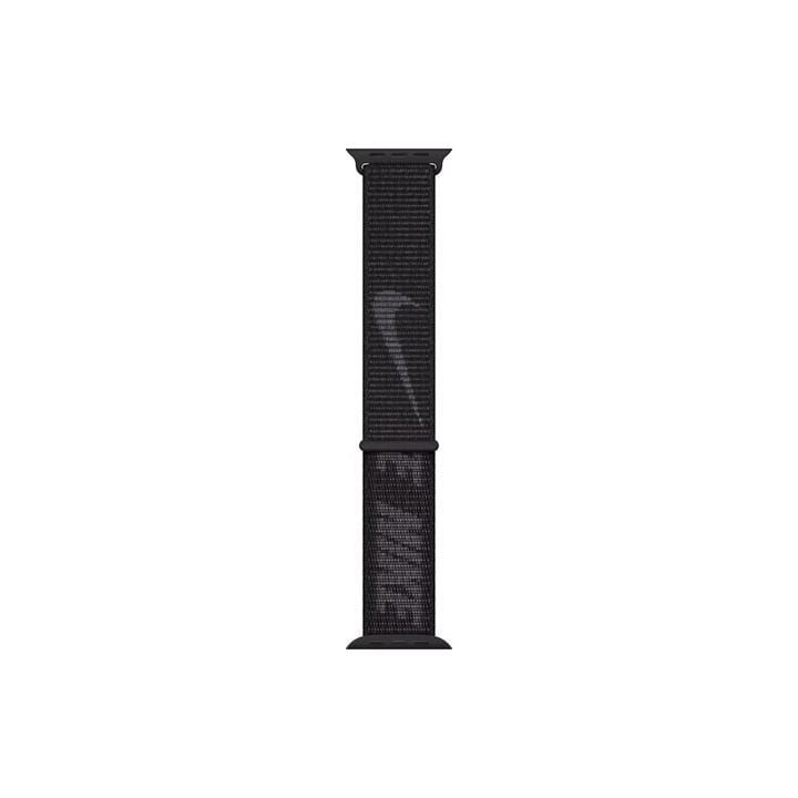 Apple Watch Sport Loop 45mm, Soft, Breathable And Lightweight, Regular - Black Nike - ML343ZM/A