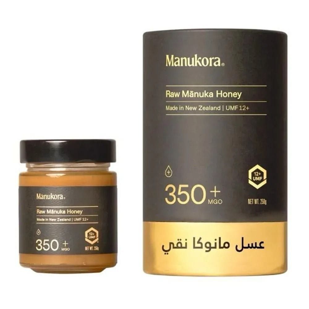 Manukora Raw ManukaHoney, MGO 350+, Pure New Zealand Manuka Honey - 250g