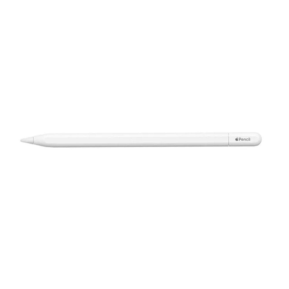 باقة آبل آيباد برو بذاكرة RAM سعة 12 جيجابايت وتخزين 256 جيجابايت باللون الفضي + غطاء Apple Smart Folio لآيباد برو مقاس 13 بوصة باللون الدنيم + قلم Apple Pencil بمنفذ USB-C باللون الأبيض (603001000009992 + 603001000001498 + 603001000000460)