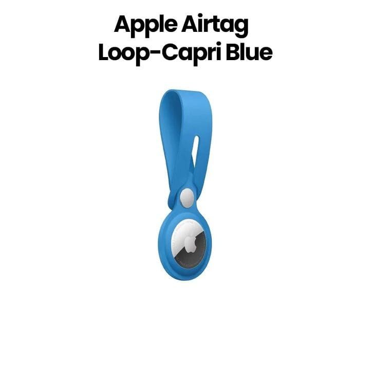 Apple AirTag Loop, Protects Against Scratches And Minor Damage - Capri Blue
