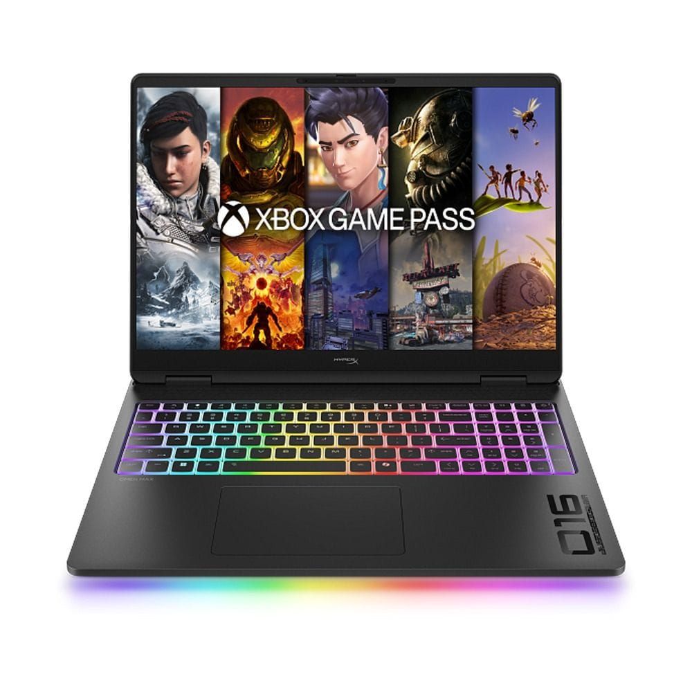 HP HyperX OMEN MAX 16-inch Gaming Laptop, Intel Core Ultra 9, 32GB RAM, 1TB SSD, Windows 11 Home | DL7P6EA