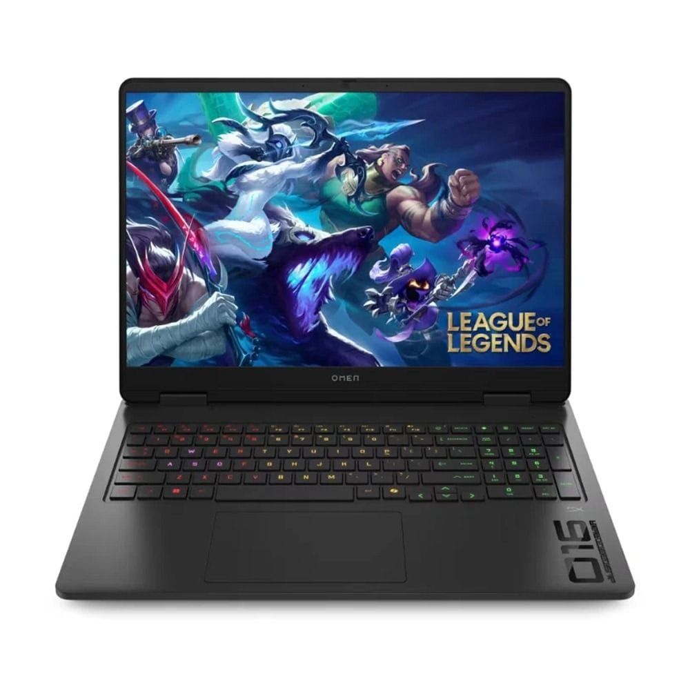 HP OMEN 16-inch Gaming Laptop, Intel Core Ultra 7 255H, 32GB RAM, 1TB SSD, RTX 5060 8GB, WQXGA 240Hz Display, Windows 11 Home - Black | CJ1Q3EA