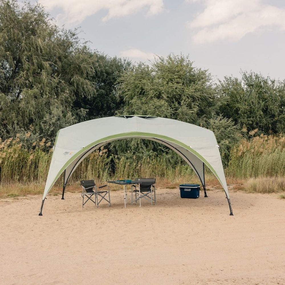 Coleman Event Shelter L Outdoor Canopy Tent, 3.65 x 3.65m, Steel Frame, UVGuard SPF 50, Water Resistant, 13.3m² Coverage