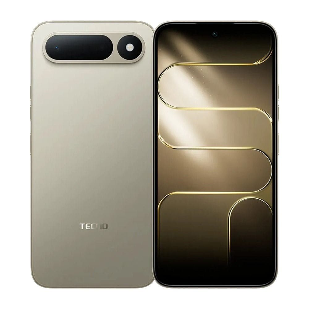 Tecno Spark 50 5G Smartphone, 8GB RAM, 256GB Storage, High-Performance Display, Fast 5G Connectivity | Champagne Gold - KN8 10085230