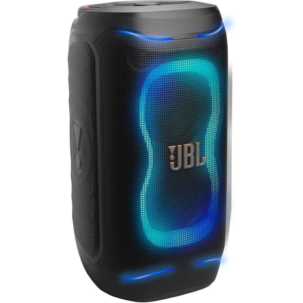 JBL PartyBox 130 Portable Party Speaker - 200W RMS, IPX4 Splashproof, 15H Playtime, AI Sound Boost, Dynamic Lightshow | Black (301001000000819+301007000000114)