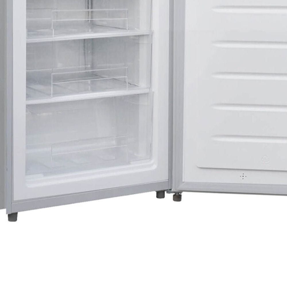 Zenan Upright Freezer, 160L Capacity, Freestanding Vertical Freezer, Spacious Frozen Food Storage, Easy-Access Design | ZUF-234SS