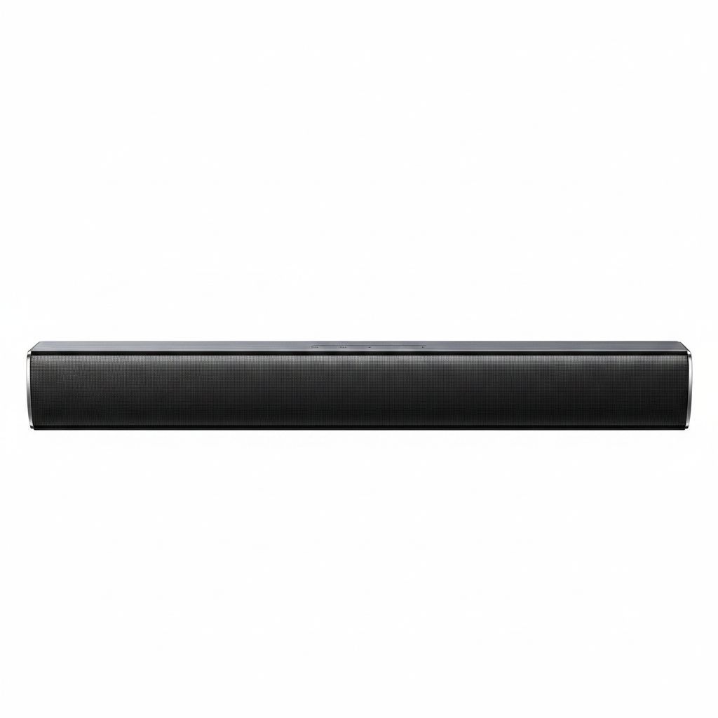 TCL 2.1 Channel Soundbar with Dolby Atmos, DTS Virtual:X, Wireless Subwoofer, Bluetooth, Auto Calibration - S55H - Black