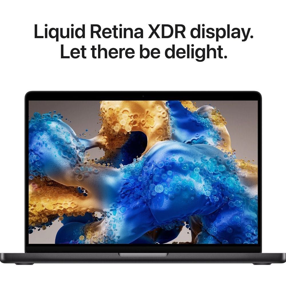 Apple MacBook Pro 14-inch Laptop, M5 Pro Chip, 15-Core CPU & 16-Core GPU, 24GB RAM, 2TB SSD, Liquid Retina XDR Display | Space Black - MJLW4ZS/A