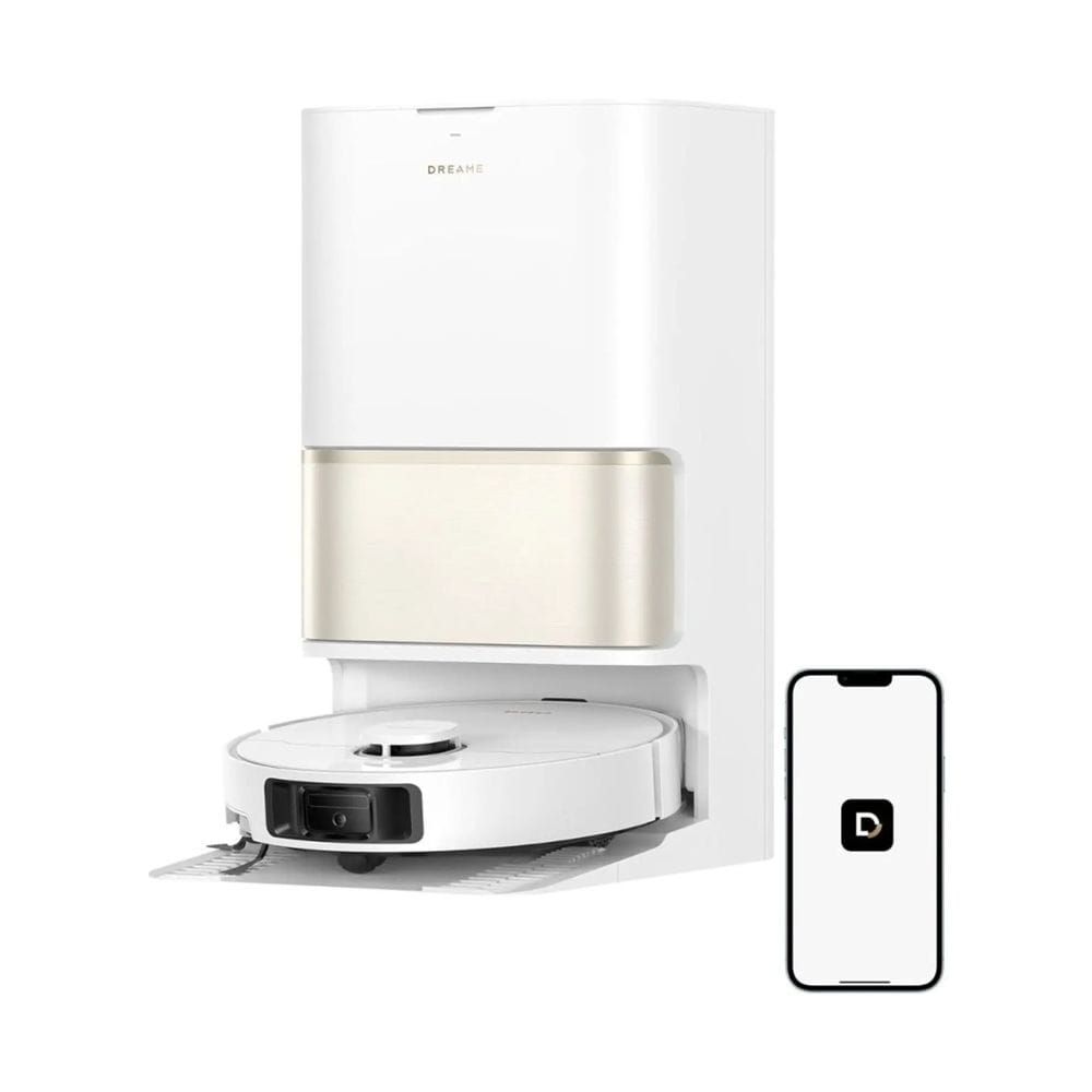 Dreame L50 Ultra Robotic Vacuum Cleaner, 25000Pa Suction, DuoScrub Mopping, Auto-Empty Dock & Smart 3D Navigation | White - RLL53SE