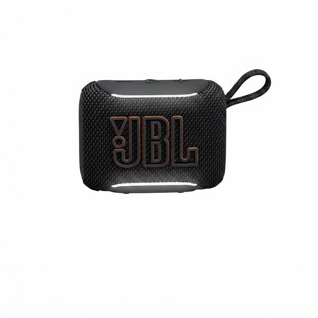 JBL Go 5 Ultra-Portable Bluetooth Speaker, IP68 Waterproof & Dustproof, 10H Playtime, Ambient Edge Lighting | Black