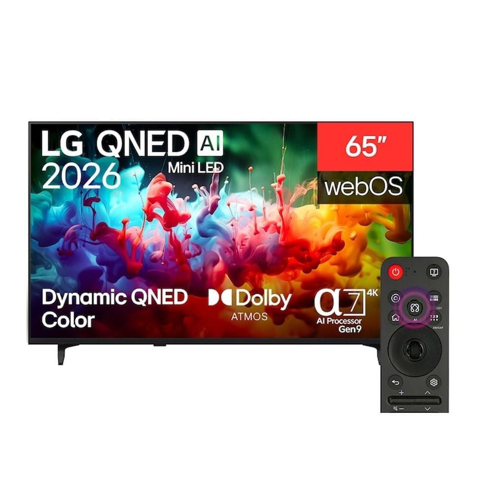 LG 65" QNED Mini LED 4K Smart TV, AI Picture Processing, Dynamic QNED Color, 4K Upscaling, webOS Smart TV | 65QNED70B6T.AMRG
