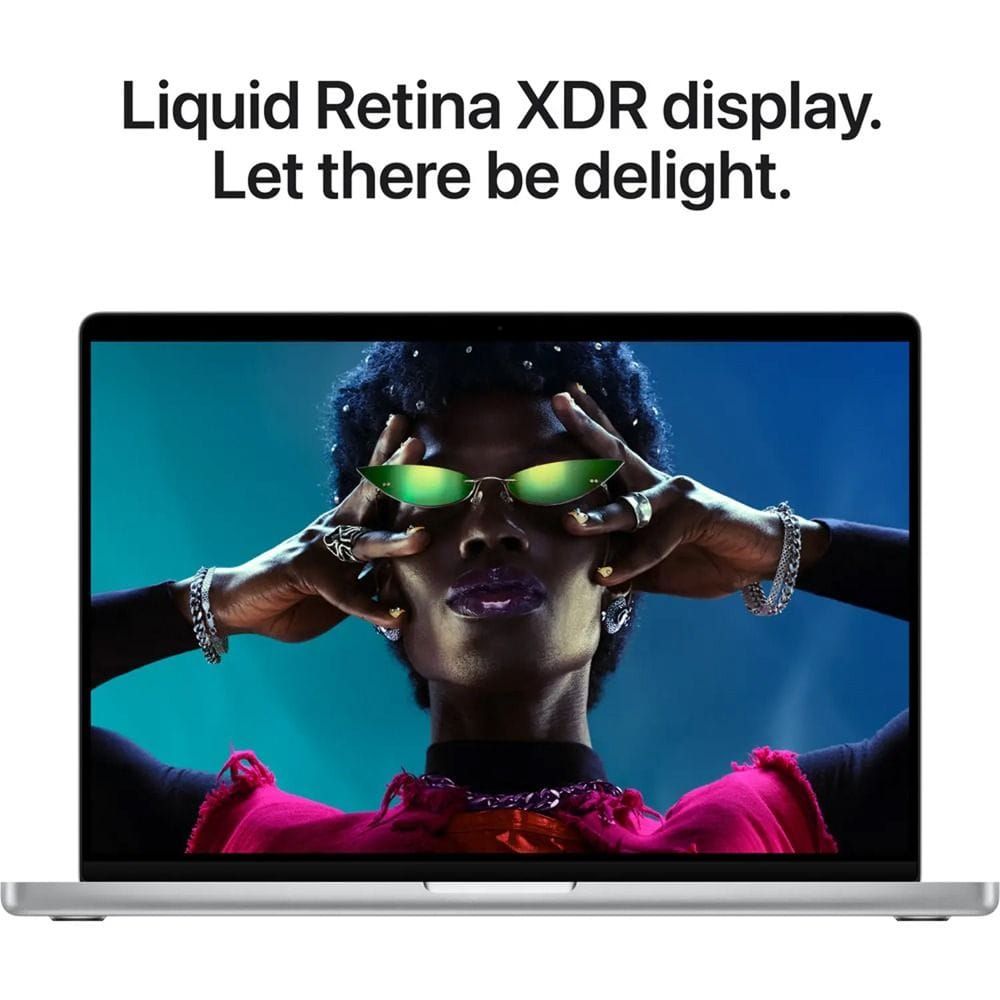 Apple MacBook Pro 16-inch Laptop, M5 Max Chip, 18-Core CPU & 32-Core GPU, 36GB RAM, 2TB SSD, Liquid Retina XDR Display | Silver - MGE74ZS/A