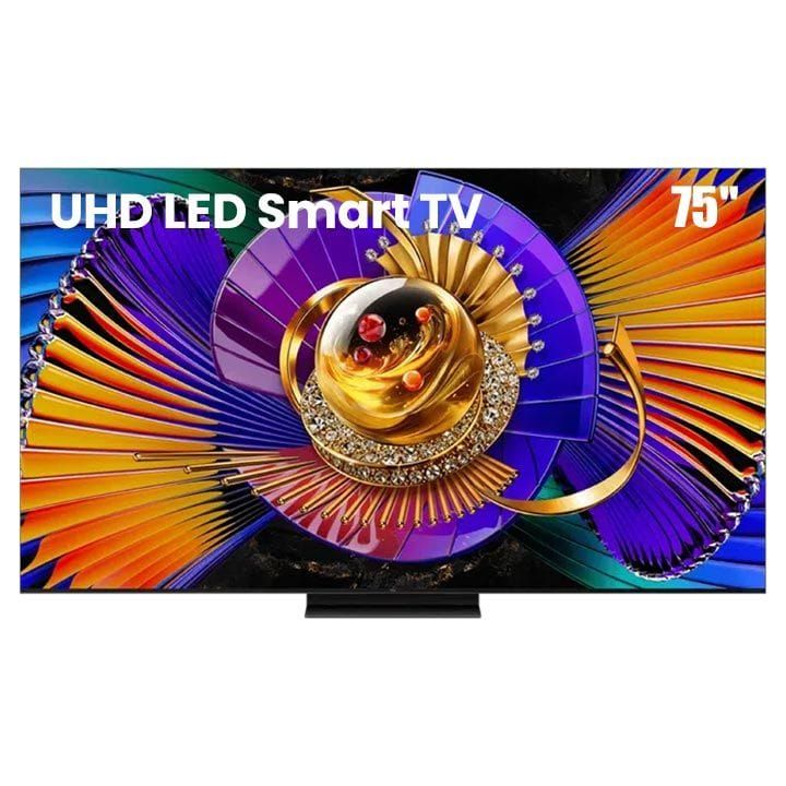 TCL 75-Inch C7L 4K UHD SQD-Mini LED Smart TV, 1,352 Precise Dimming Zones, HDR 3000 Nits, 144Hz Native Refresh Rate & Bang & Olufsen Audio | 75C7L