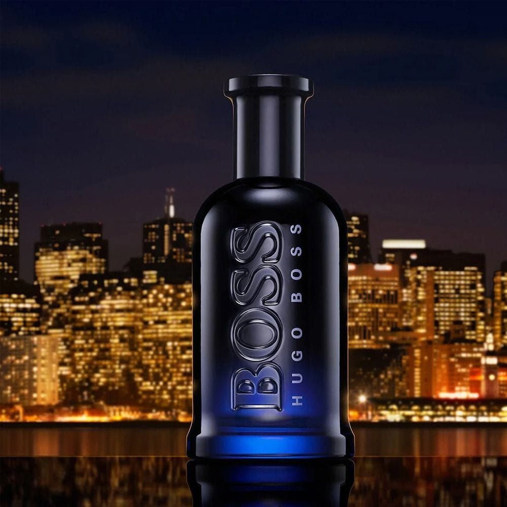 عطر هوغو بوس بوتلد نايت للرجال، برائحة خشبية عطرية - 100 مل
