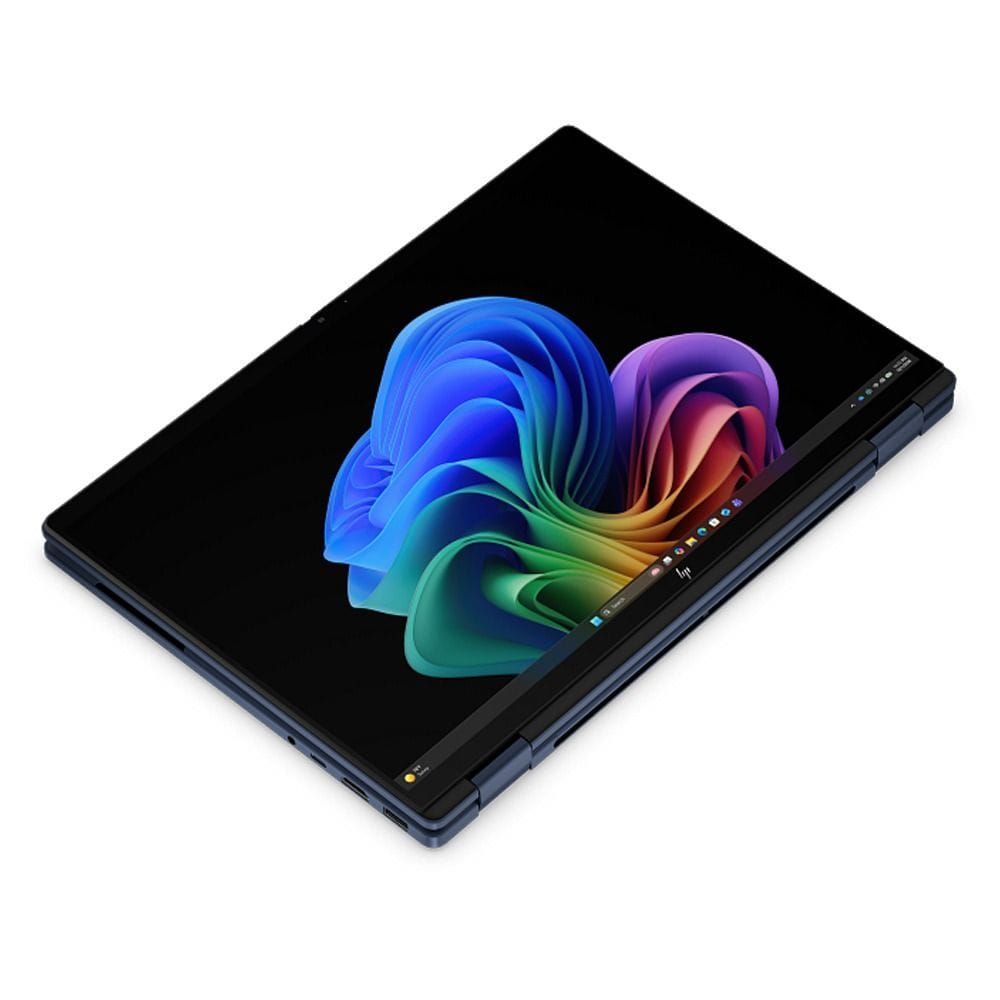 HP OmniBook X Flip 14-inch 2-in-1 AI Laptop, Intel Core Ultra 7 355, 16GB RAM, 1TB SSD, 2K OLED Touchscreen, Windows 11 Home | DX4C0EA