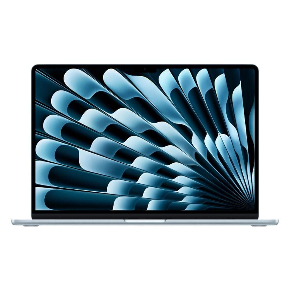 Apple MacBook Air 13-inch Laptop, M5 Chip, 10-Core CPU & 10-Core GPU, 24GB RAM, 1TB SSD, Liquid Retina Display | Sky Blue - MDHK4AB/A