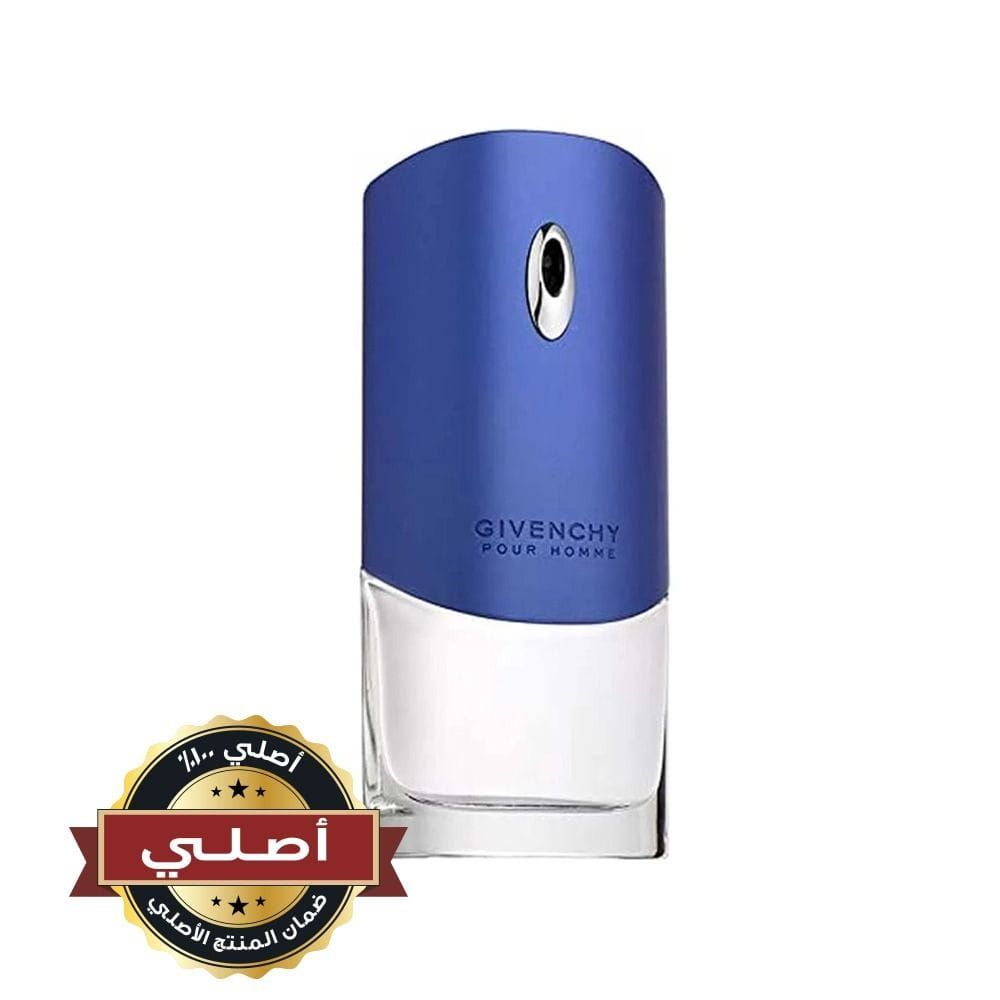 Givenchy Pour Homme Blue Label Eau de Toilette for Men, Fresh Woody Citrus Fragrance with Grapefruit, Pepper, Cedarwood & Vetiver - 100ml
