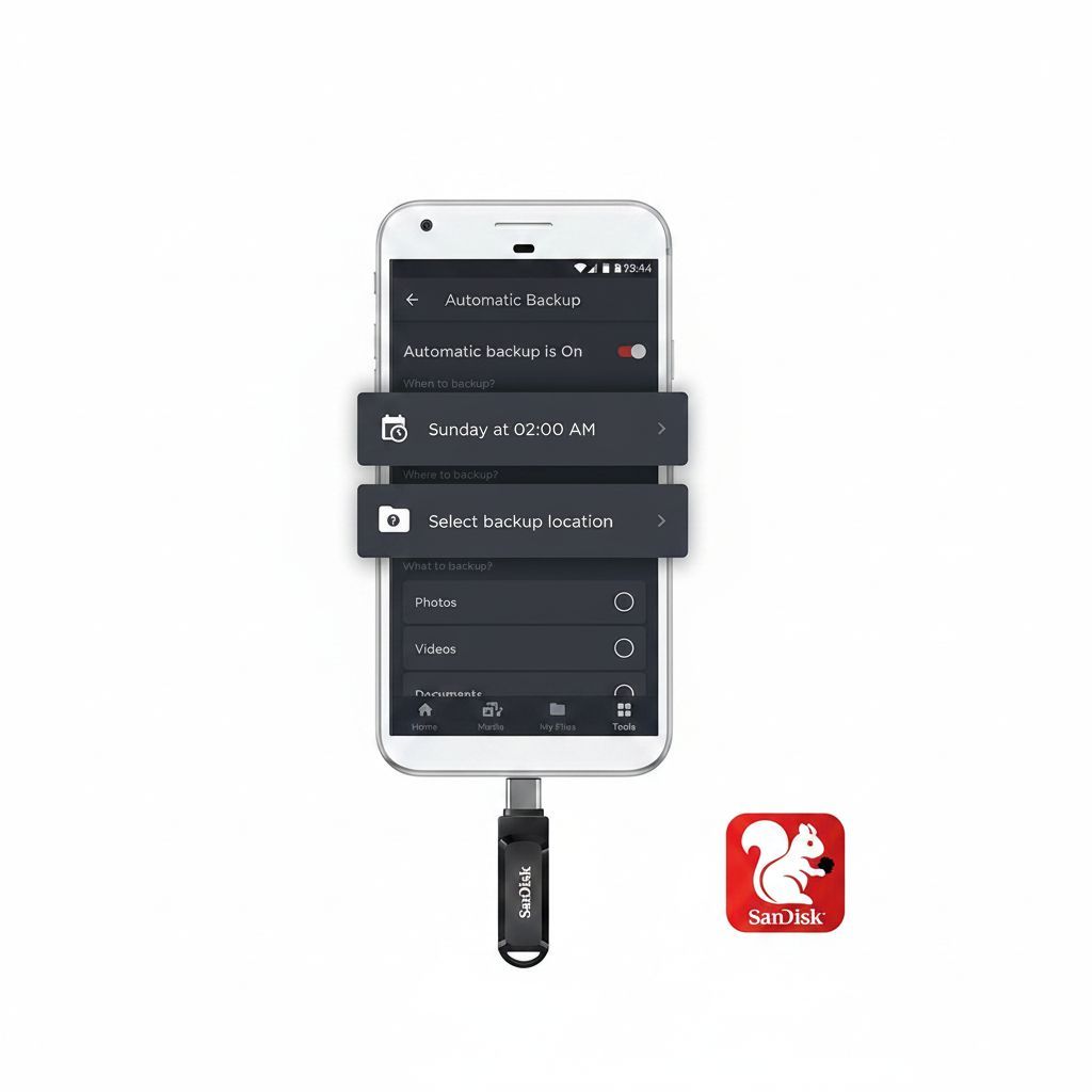 سانديسك ألترا دوال درايف جو USB Type-C سعة 32 جيجابايت، بسرعة تصل إلى 150 ميجابايت/ثانية ومتوافق مع OTG، أسود