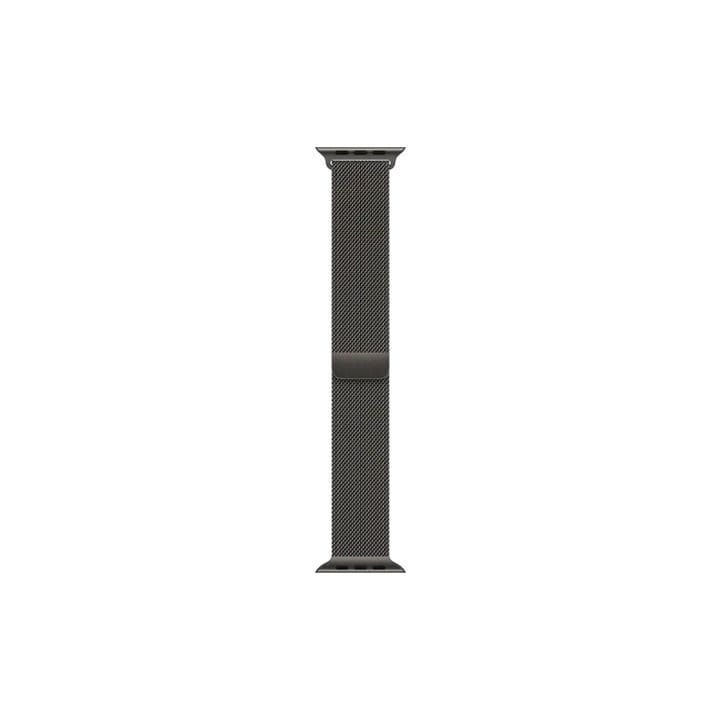 Apple Watch Milanese Loop 45mm, Magnetic Adjustable Closure, Comfortable Fit, Elegant Stainless Steel Mesh - Graphite - ML773ZM/A