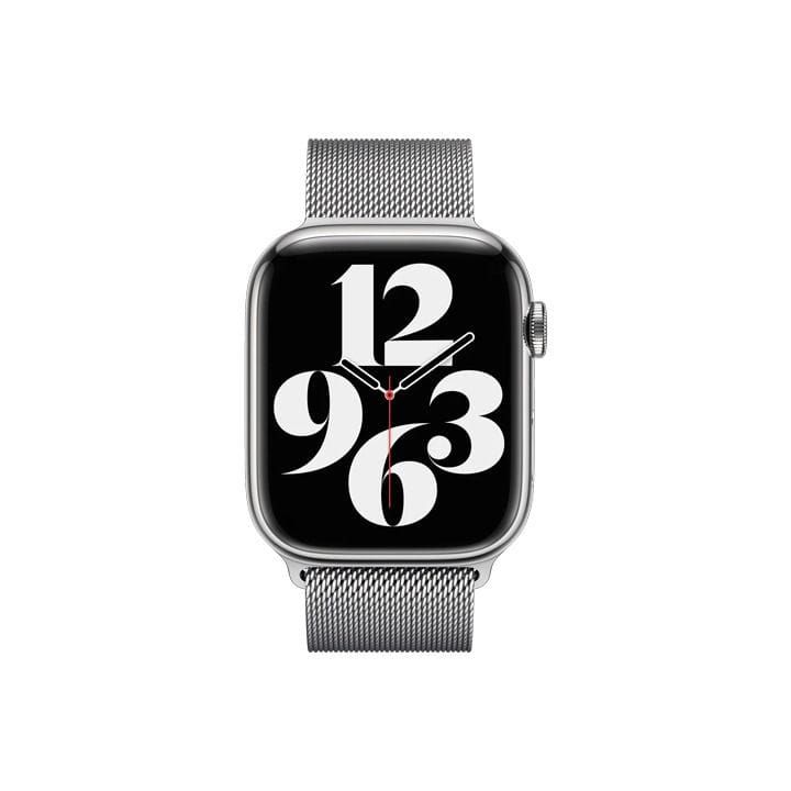 Apple Watch Milanese Loop 45mm, Magnetic Adjustable Closure, Comfortable Fit, Elegant Stainless Steel Mesh - Graphite - ML773ZM/A