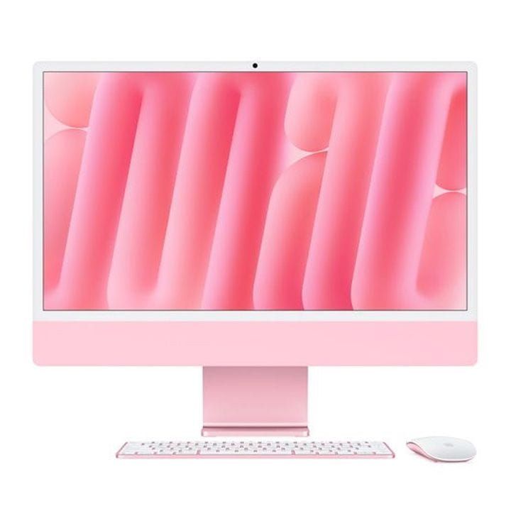 Apple iMac With Retina 24GB 512GB SSD 24 Inch, 4.5K Display, M4 Chip With 10-Core CPU And 10-Core GPU, Seamless Multitasking - Pink - MD2U4AB/A