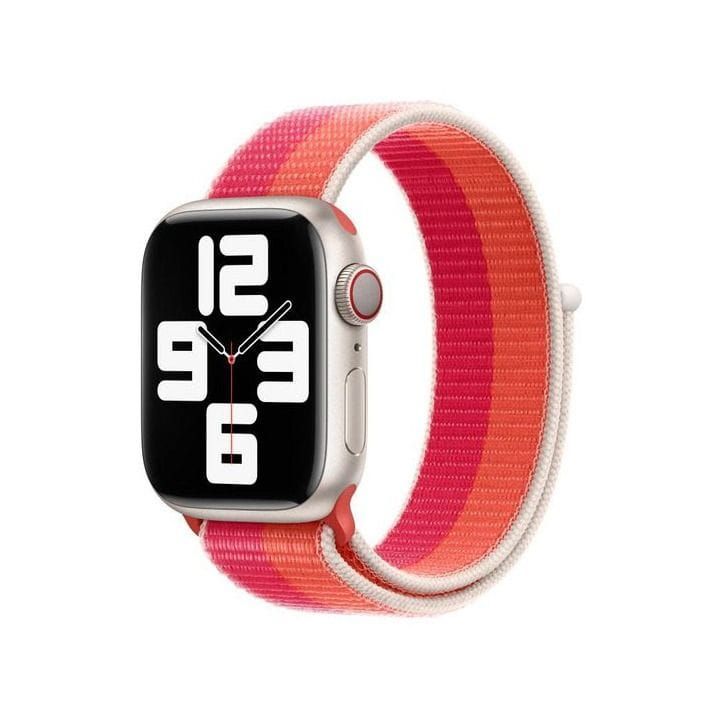 Apple Watch Sport Loop 41mm, Soft, Breathable And Lightweight, Regular - Nectarine/Peony - MN5N3ZM/A