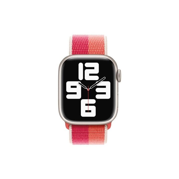 Apple Watch Sport Loop 41mm, Soft, Breathable And Lightweight, Regular - Nectarine/Peony - MN5N3ZM/A